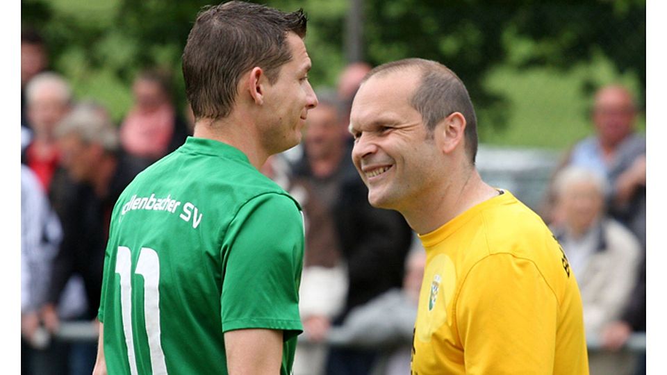 Hatte gut lachen am Mittwochabend: BSV-Coach Sascha Nicolay (re.).   (Archivfoto: Mario Luge)