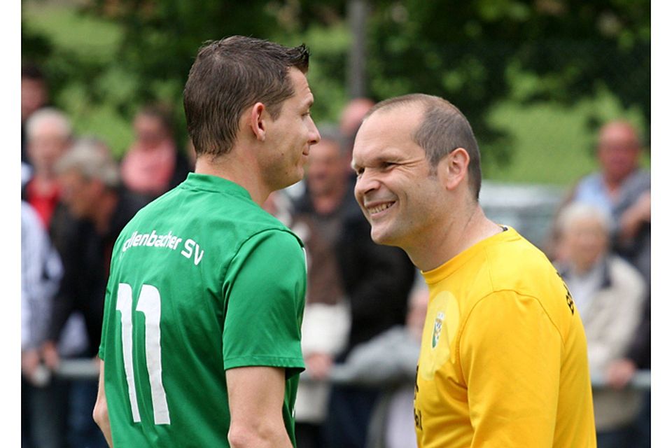 Hatte gut lachen am Mittwochabend: BSV-Coach Sascha Nicolay (re.).   (Archivfoto: Mario Luge)