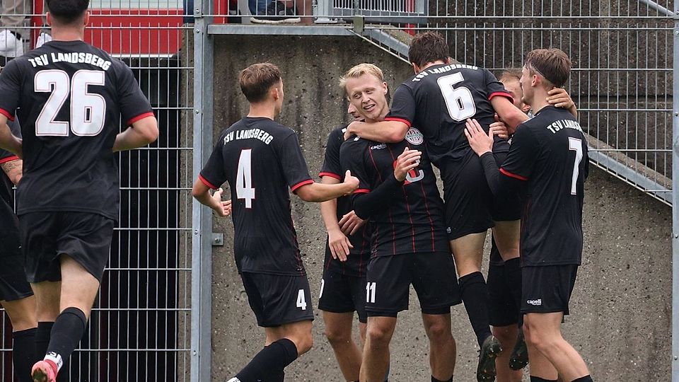 Auch gegen Türkgücü München war der TSV Landsberg siegreich.