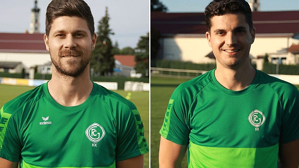 Das neue Trainergespann beim FC Geisenfeld: Thomas Berger und Bilal Rihani.