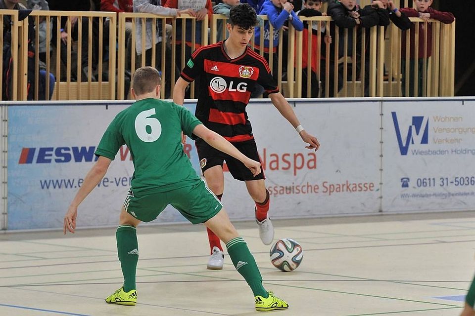 Kai Havertz für die U17 von Bayer 04 Leverkusen beim Liliencup