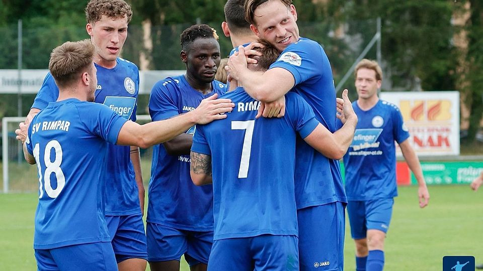 Endlich wieder jubeln: Der ASV Rimpar möchte mit einer geschlossenen Mannschaftsleistung und etwas mehr Spielglück als in den vergangenen Wochen für eine Überraschung gegen Leider sorgen.