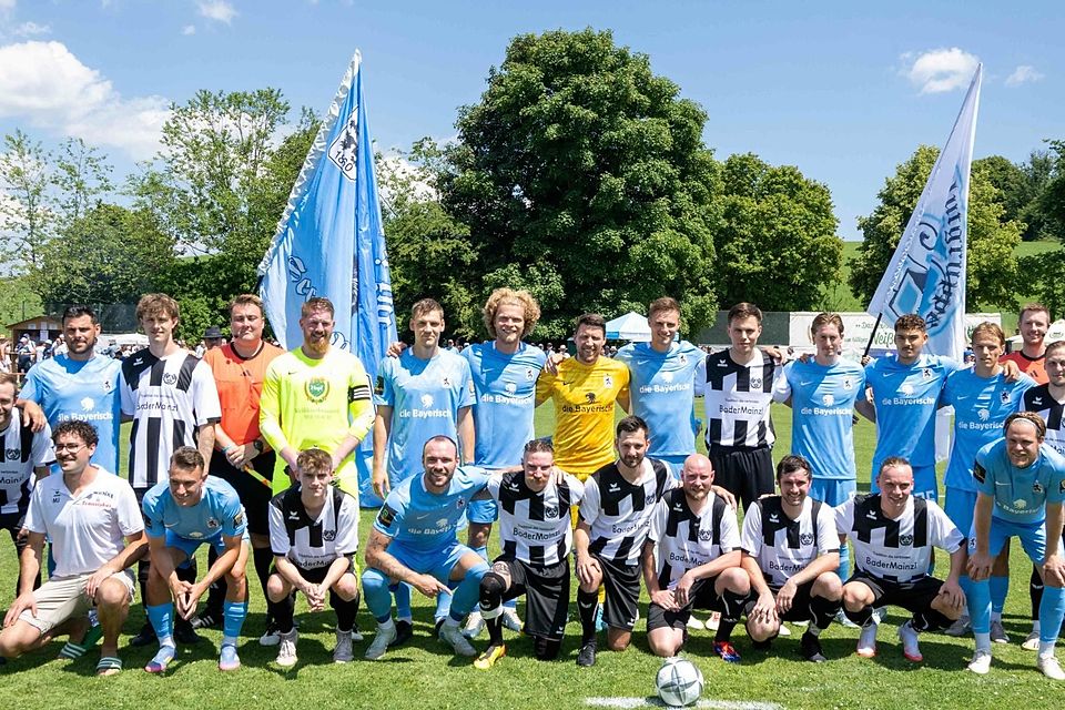 Ein absolutes Highlight: Für den TSV Weyarn – vor allem für die Löwen-Fans im Team – war das Spiel gegen den Drittligisten TSV 1860 München etwas ganz Besonderes. Trotz des Ergebnisses von 0:15.