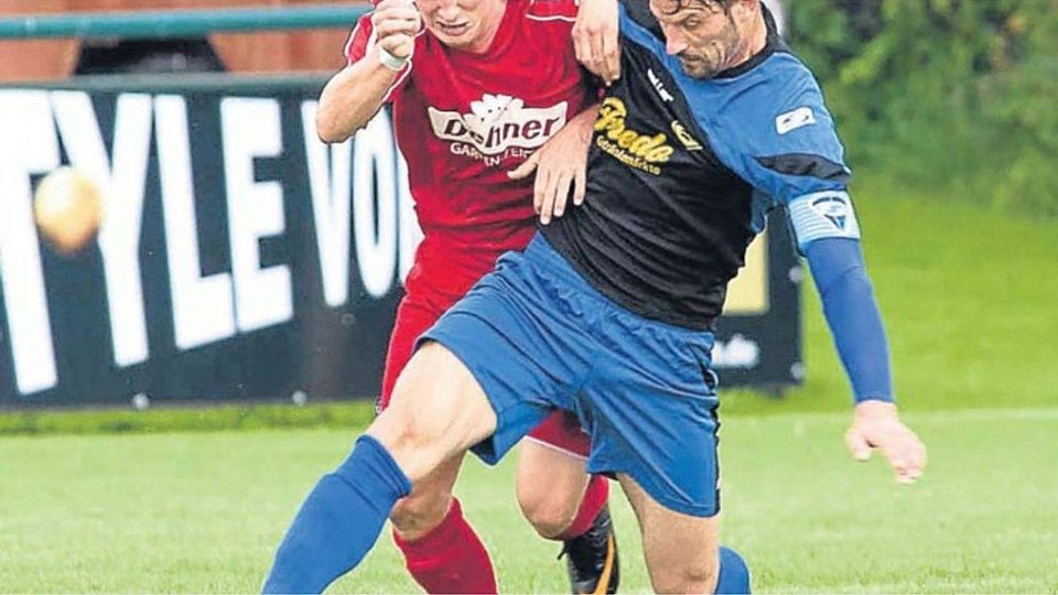 Fabian Kaske erzielte das 1:0 beim Spiel gegen den FC Phönix München.