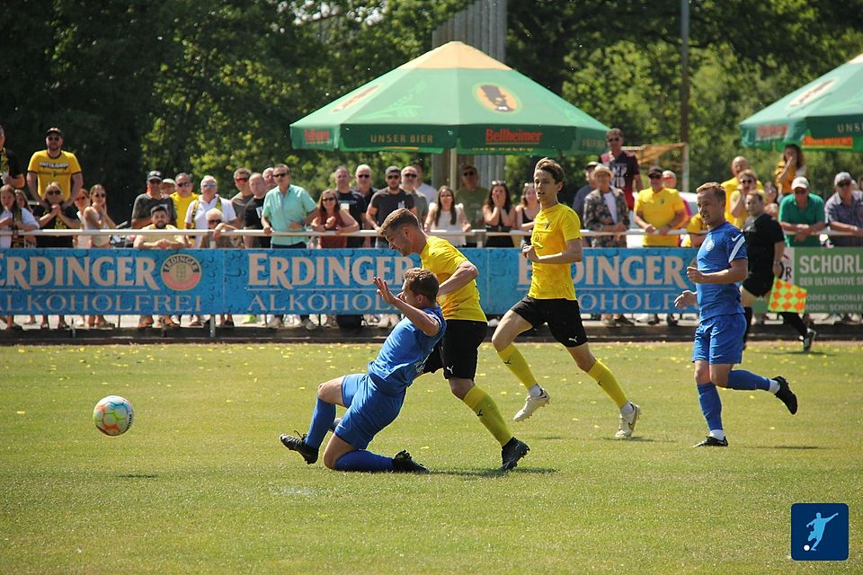 Der SV Horchheim (in blau) verpasste den Aufstieg in die Landesliga. Im nächsten Jahr greift der SVH in der Bezirksliga erneut an.