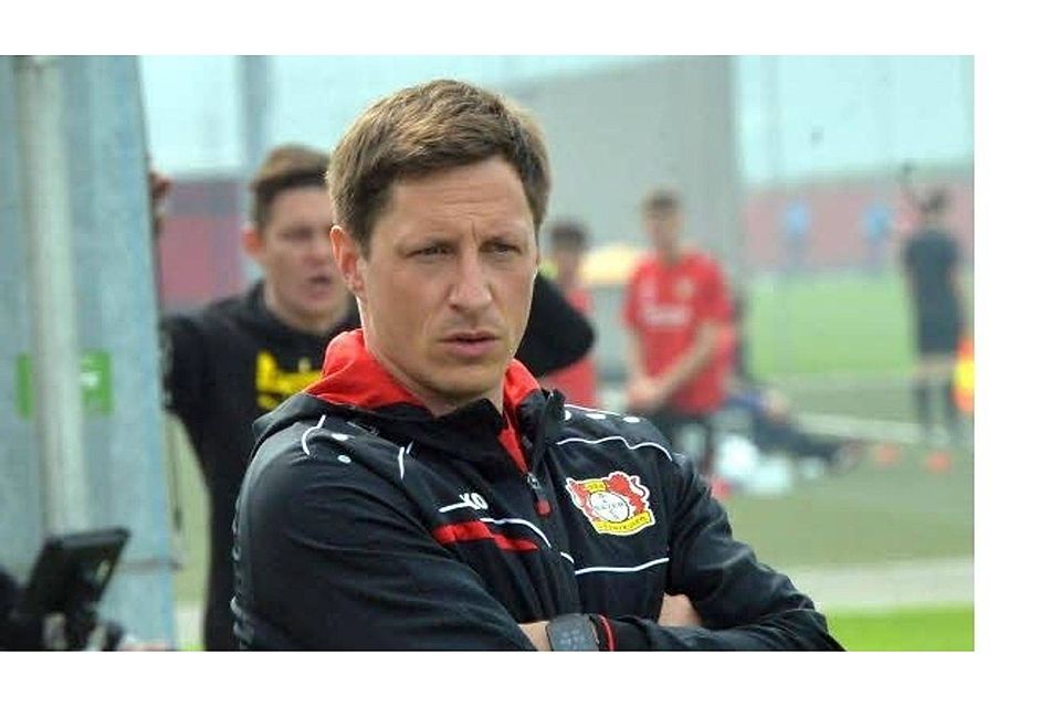 Jan Hoepner, Trainer  der U 17 von Bayer 04
