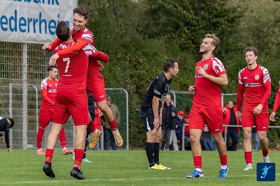 Der SV Sonsbeck darf wieder jubeln. 