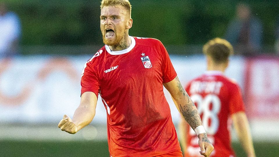 Dennis Lerche, hier im Trikot vom FC Rot-Weiß Erfurt, wechselt für die kommende Saison in die B-Liga zum FC Traar.