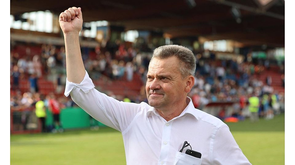 SpVgg Unterhaching, Präsident Manni Schwabl.