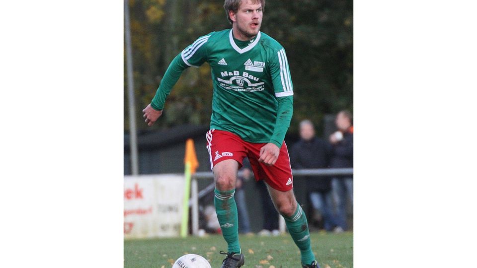 Michael Pieper ist torgefährlicher Mittelfeldspieler beim MTSV Hohenwestedt.Foto: rst