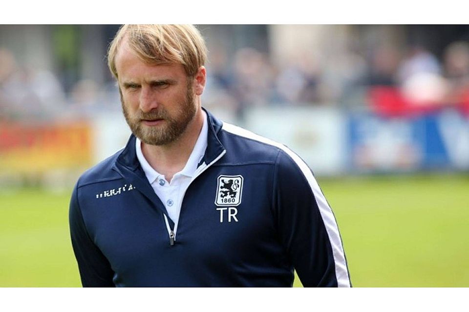 Aktuell das Gesicht beim TSV 1860: Trainer Daniel Bierofka. F: Buchholz