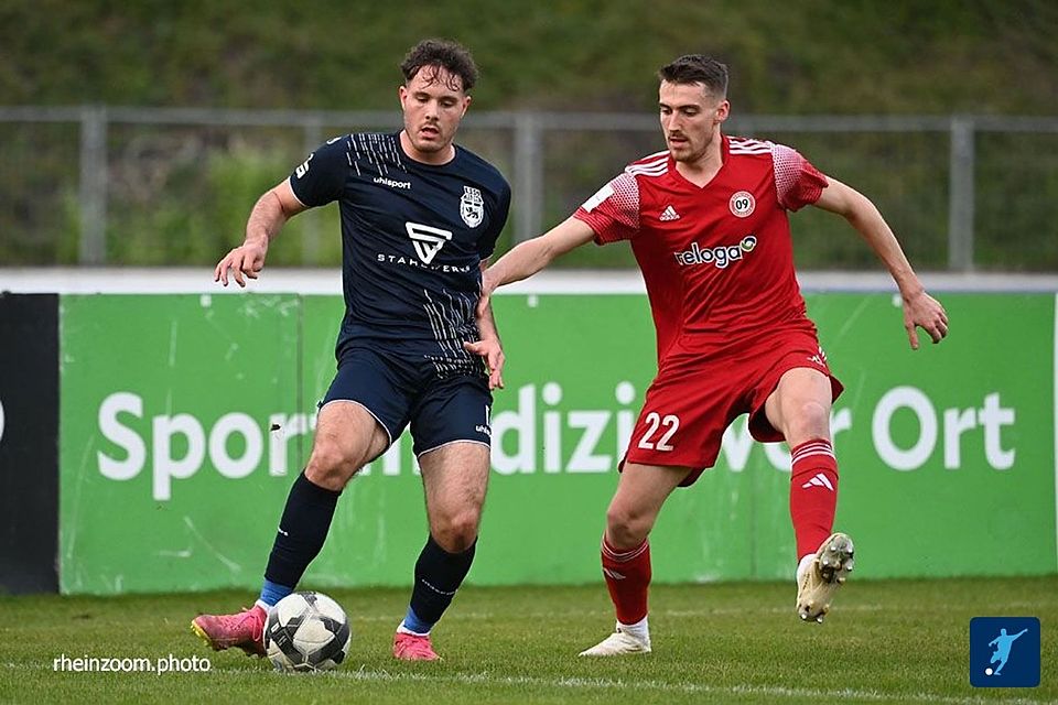 Daniel Spiegel (re.) wechselte in der Sommerpause vom SV Bergisch Gladbach zur SpVg Porz.