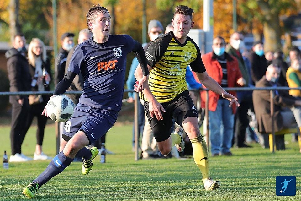 Die frühe Führung durch den Treffer von Christian Ederer (links) brachte den FC Ränkam im Bezirksliga-Derby aus dem Konzept.