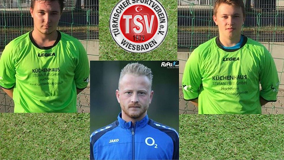 Künftig im TSV-Trikot: Edgar Hock, Alex Zeeb und Daniel Hock.