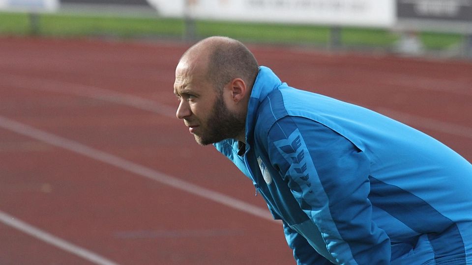 Mit seiner Offensive war Eintracht-Trainer Florian Beutlhauser sehr zufrieden. Mit der Defensive sehr viel weniger.