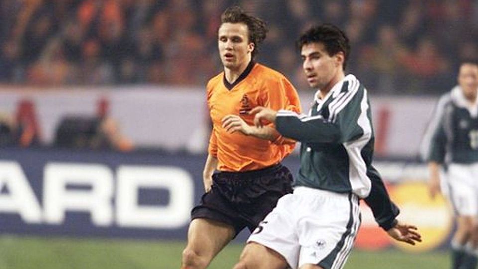 Zoltan Sebescen (rechts) kam für die DFB-Auswahl gegen die Niederlande zum Einsatz. 