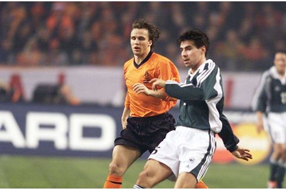 Zoltan Sebescen (rechts) kam für die DFB-Auswahl gegen die Niederlande zum Einsatz. 
