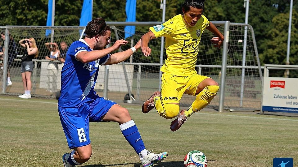 Der OSV Meerbusch spielt gegen den TSV Solingen. 
