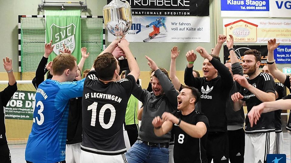Gewannen den Indoor-Cup zum vierten Mal in den vergangenen fünf Jahren: SF Lechtingen
