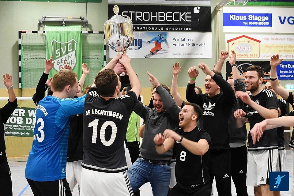 Gewannen den Indoor-Cup zum vierten Mal in den vergangenen fünf Jahren: SF Lechtingen