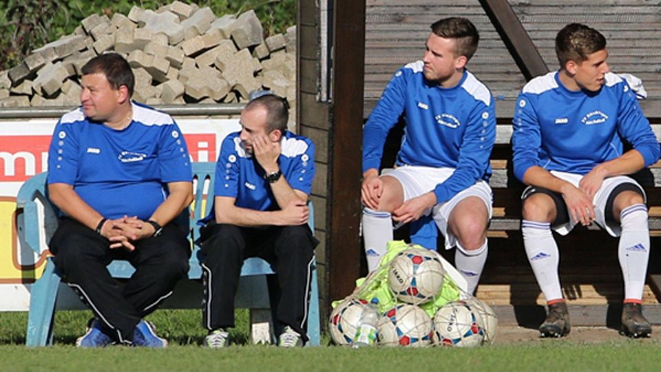 Nicht mehr auf der Trainerbank des TVK: Thorsten Kranzer und Thomas Rupp (v.l.) | Foto: Heike Storz