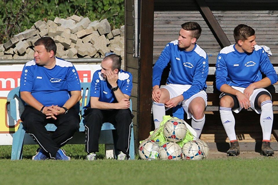 Nicht mehr auf der Trainerbank des TVK: Thorsten Kranzer und Thomas Rupp (v.l.) | Foto: Heike Storz