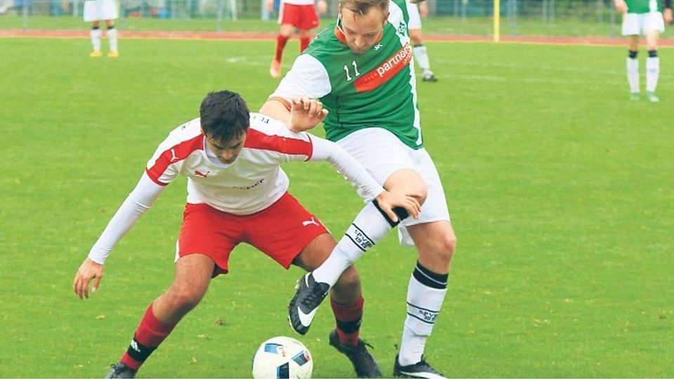 In Neukirch bestehen muss die Spielvereinigung Lindau am Sonntag. Foto: alho