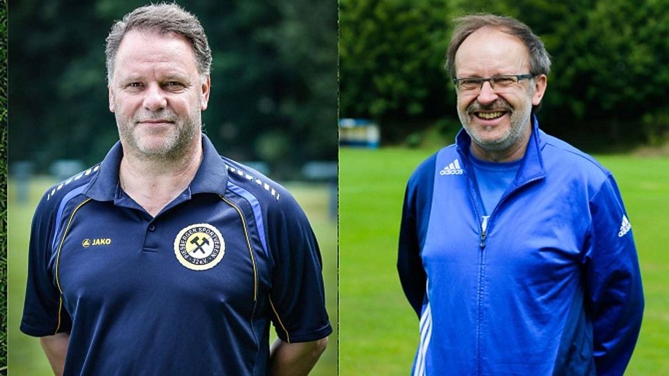 Ralf Nieberg (links) verlässt im Sommer den Piesberger SV. Heinz Inderheide (rechts) wird sein Nachfolger.