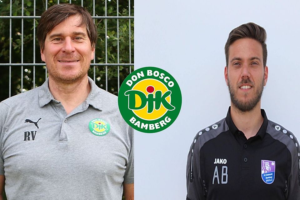 Rolf Vitzthum (li.) ist nicht mehr Trainer der DJK Don Bosco. Für ihn übernimmt Andreas Baumer (re.).