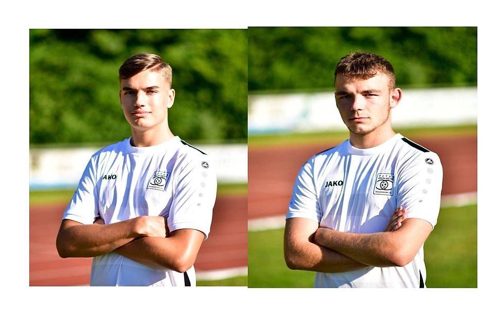 Alexander Sigl (li.) und Timo Seer kommen von der U19 der SpVgg GW Deggendorf zum TSV Bogen