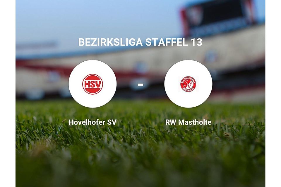 Hövelhofer SV gegen RW Mastholte