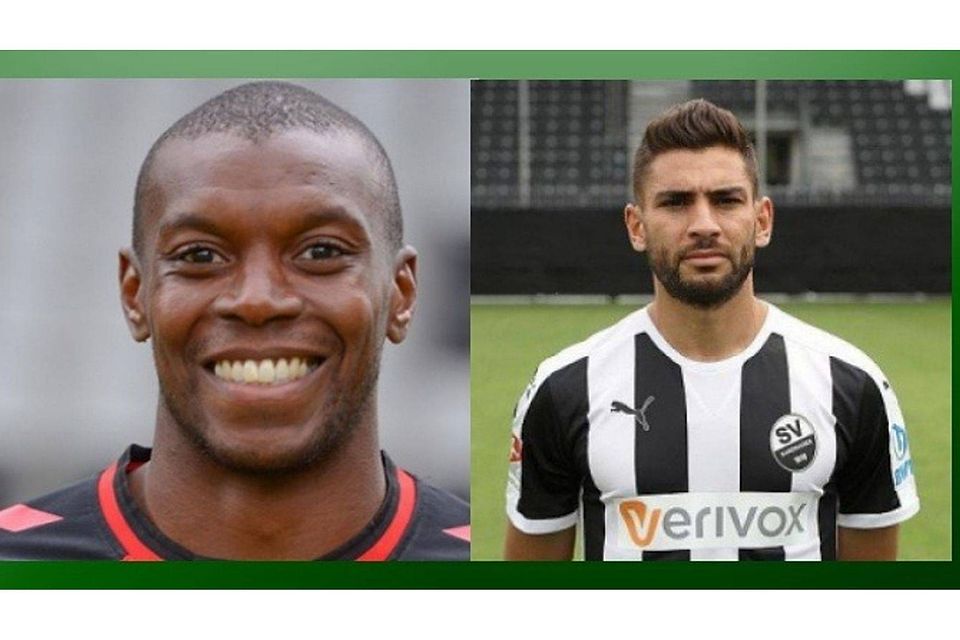 Karim Guédé und Nejmeddin Daghfous fallen beim SV Sandhausen länger aus.   Fotos: FuPa