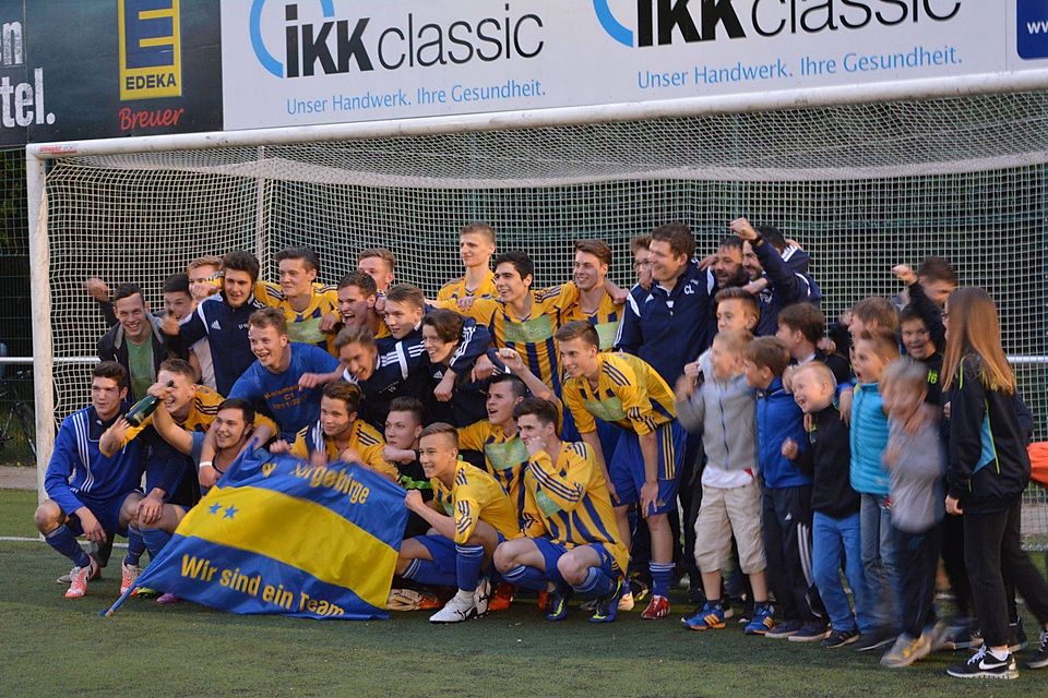 Das erste Mal schaffte eine A-Jugend des SV Vorgebirge den Aufstieg in die Bezirksliga. Foto: SV Vorgebirge