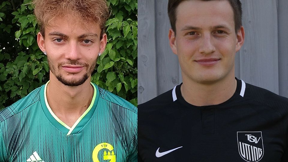 Andre Gasteiger (l.) und Jonathan Krukow machen ihre ersten Schritte beim TSV Gilching.