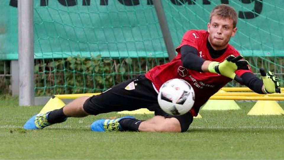 Benjamin Uphoff (im Bild) ist beim VfB die Nummer zwei hinter Mitch Langerak. Foto: Pressefoto Baumann