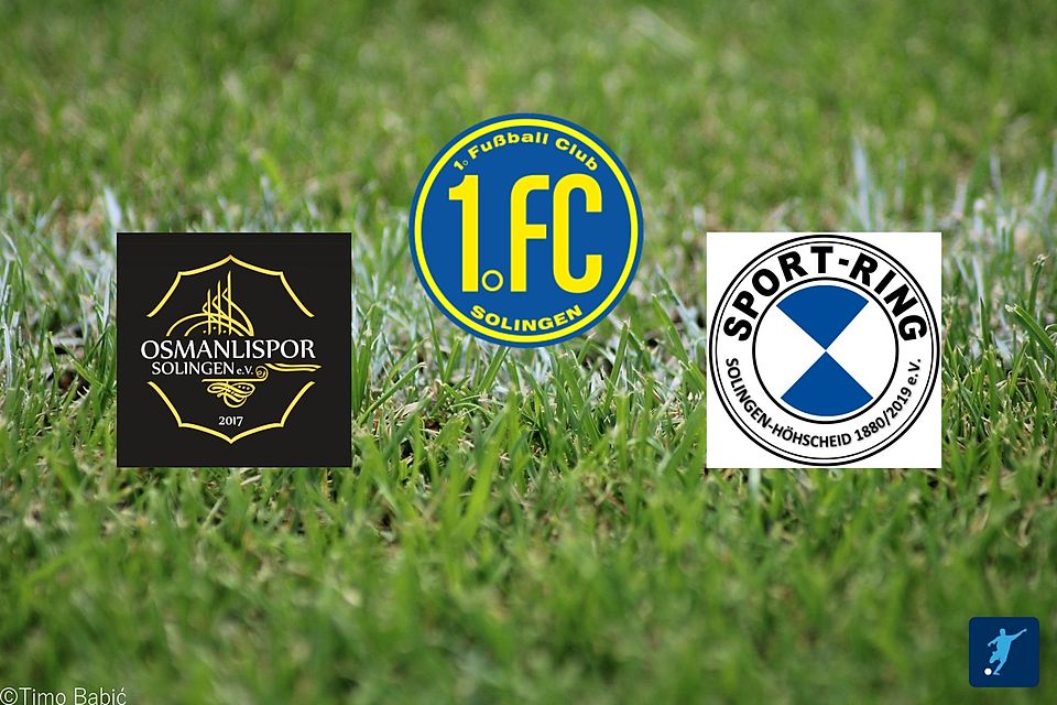 Aus diesen drei Vereinen soll der 1. FC Sport-Ring Solingen 1880 werden.
