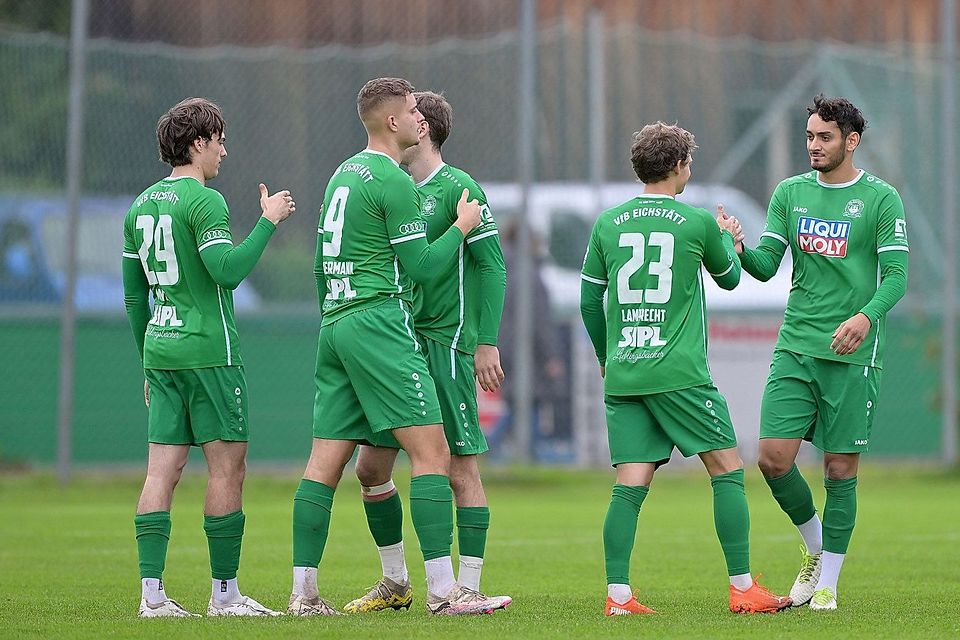 Der VfB Eichstätt will auch gegen die SpVgg Bayern Hof jubeln.