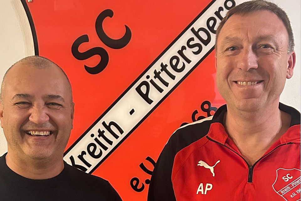 Abteilungsleiter Alexander Pürzer (rechts) freut sich auf den neuen Trainer Askin Ergül.