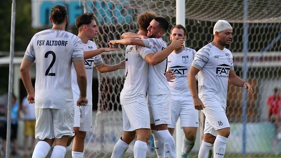 Der FSV Altdorf feierte beim 3:3 im Hi...ie hierfür gleich fünfmal Gelegenheit. | Foto: Wolfgang Künstle Der FSV Altdorf feierte beim 3:3 im Hinrundenspiel in Ettenheim einen Treffer. Am Samstag hatten sie hierfür gleich fünfmal Gelegenheit. 