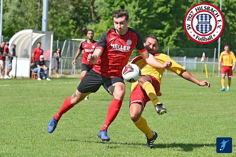Augen zu und durch heißt es für den SV Hilsbach (rot) in den letzten beiden Partien der Saison.