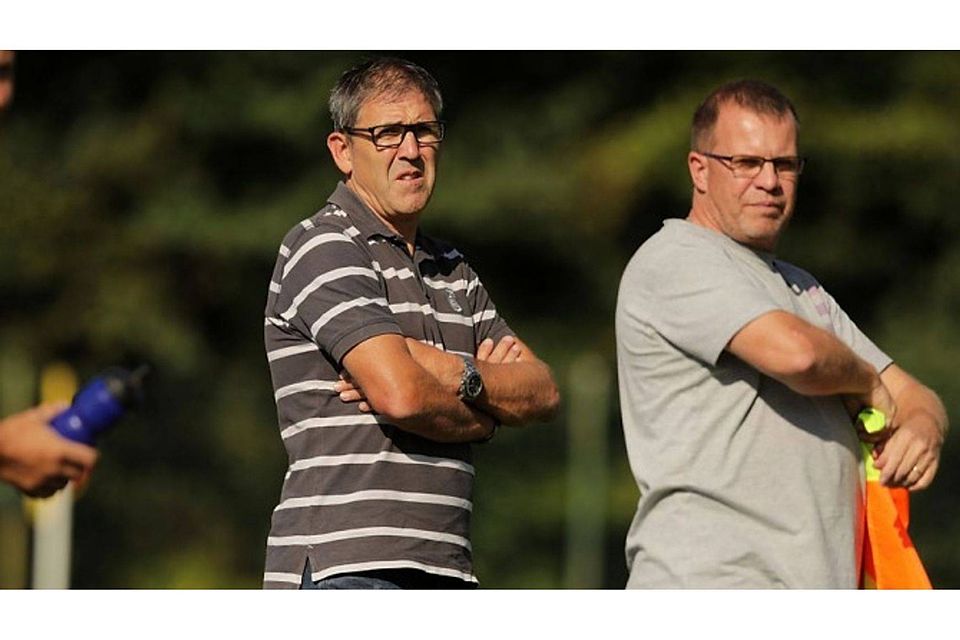 Baldenau-Coach Peter Petry (links) macht im Sommer den Weg für Matthias Vogt frei. Foto: Sebastian J. Schwarz