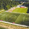 Die Anlage des Haborner Waldstadions aus der Luft