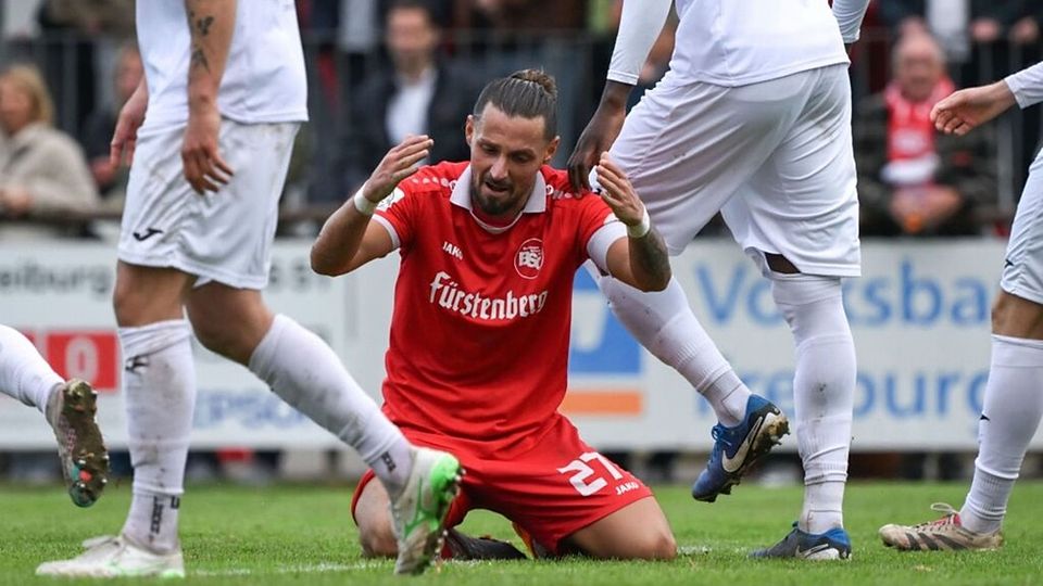 Wieder nichts: Hasan Pepic und der Bahlinger SC kassieren in Offenbach die nächste Niederlage.