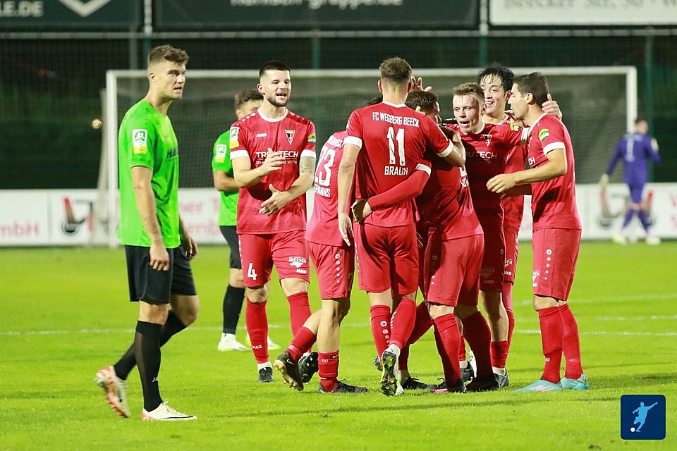 Der FC Wegberg-Beeck hat den SV Rödinghausen mit 4:1 geputzt.