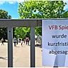 Wegen eines Corona-Verdachts  beim SV Fellbach, der sich  nicht bestätigen sollte, ist  am Samstag das Vorbereitungsspiel gegen den VfB Stuttgart II abgesagt worden.