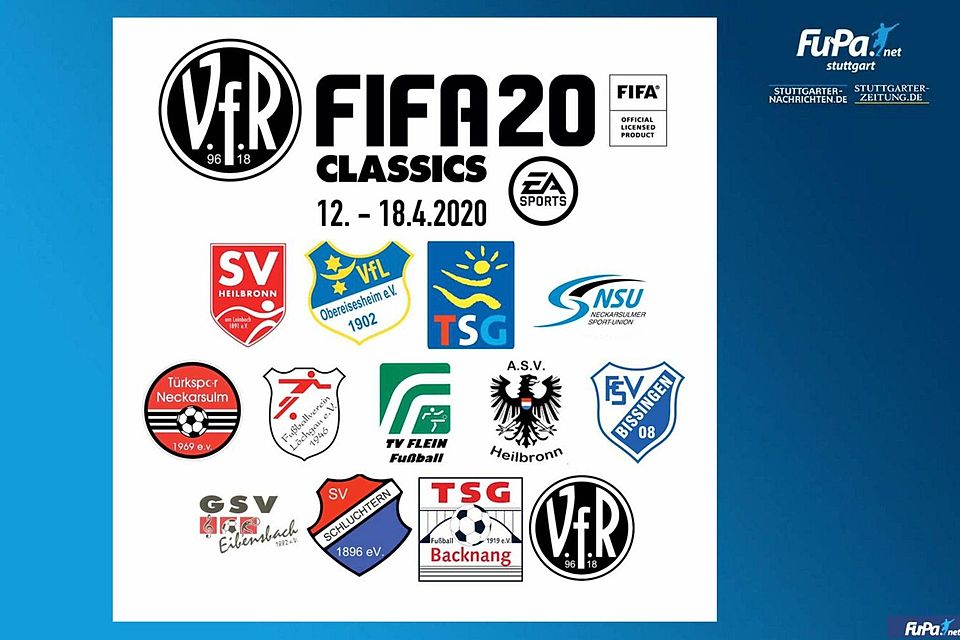 20 Mannschaften nehmen am E-Sport-Turnier des VfR Heilbronn teil. 