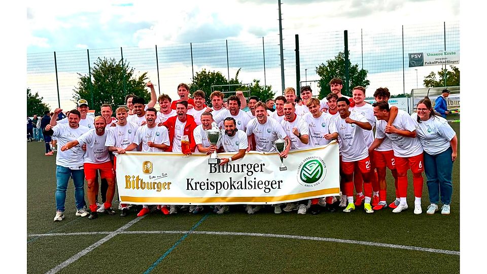 TuS Oberpleis ist Kreispokalsieger 2026. 