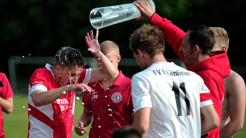 Das Erreichen der Aufstiegsrunde feierte der FV Ettenheim wie eine Meisterschaft.   | Foto: Archivfoto: Bettina Schaller