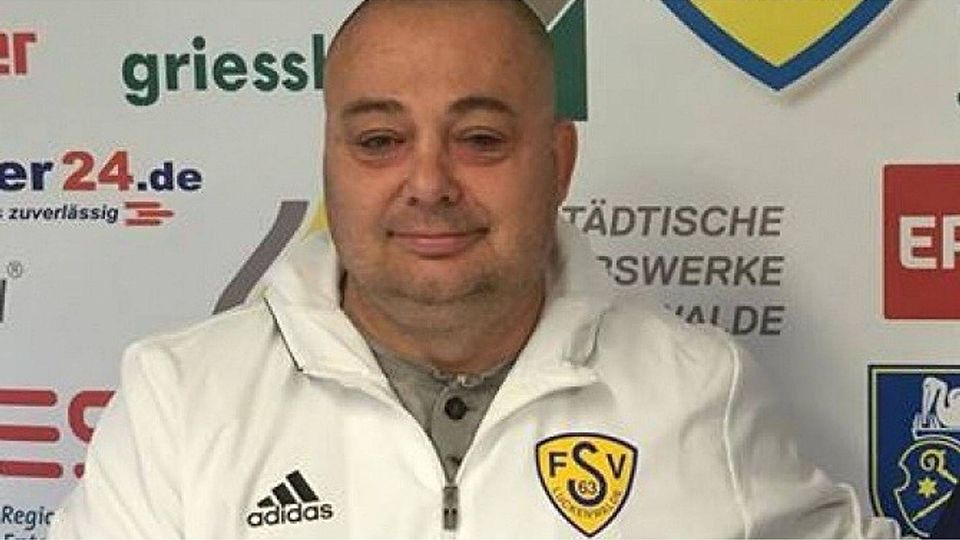 Luckenwaldes neuer Trainer Sven Thoß. Foto: FSV 63 Luckenwalde
