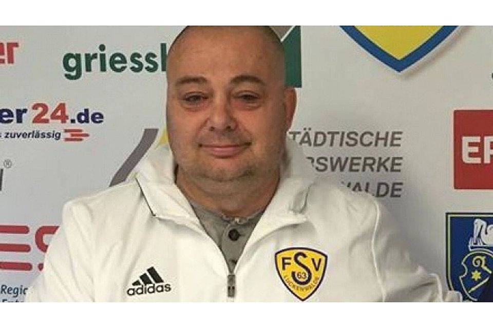 Luckenwaldes neuer Trainer Sven Thoß. Foto: FSV 63 Luckenwalde